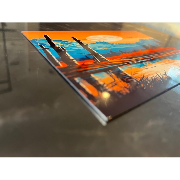 Wildlife woods Hd metal art print - Picture 3 of 4